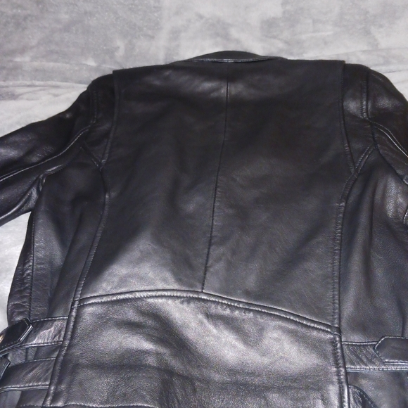 Walter Baker Allison Leather Moto Jacket. XL - Picture 11 of 16